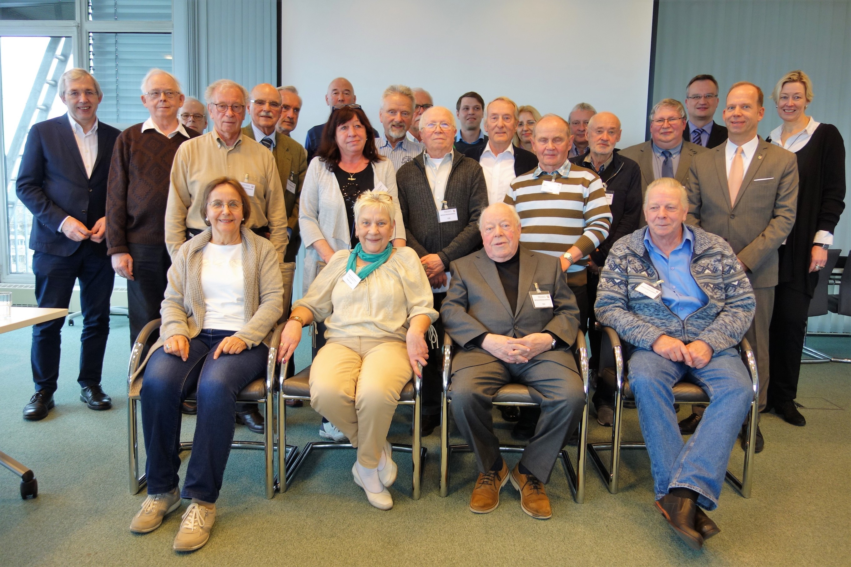 Gruppenfoto vom Runden Tisch SED-Opfer