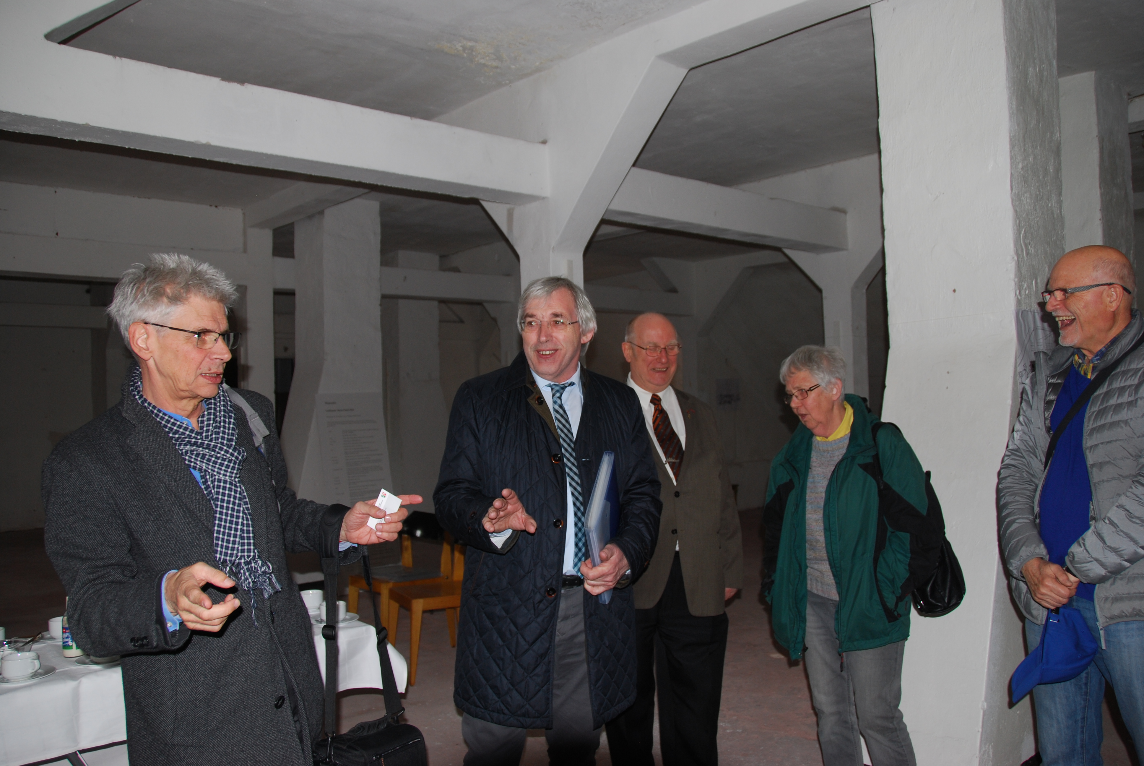 Klaus Kaiser besucht die Geschichtswerkstatt Französische Kapelle Soest