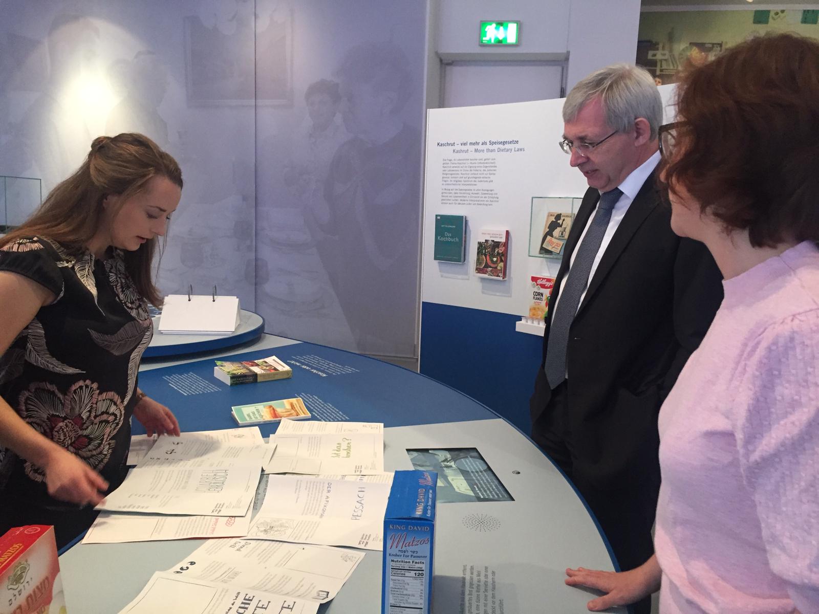 Klaus Kaiser besucht das Jüdische Museum Westfalen in Dorsten