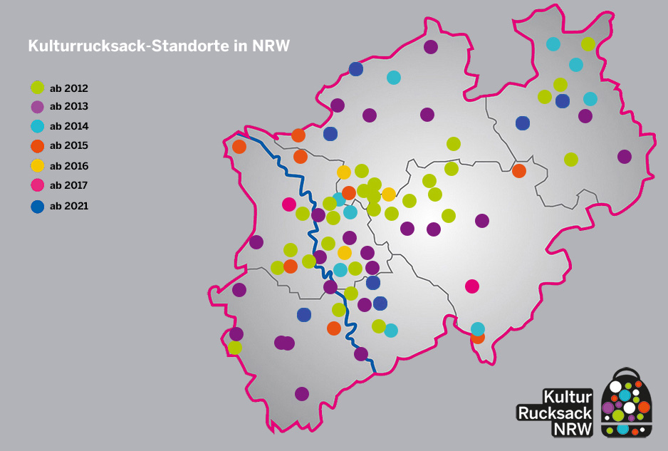 Kulturrucksack-Standort-Karte 