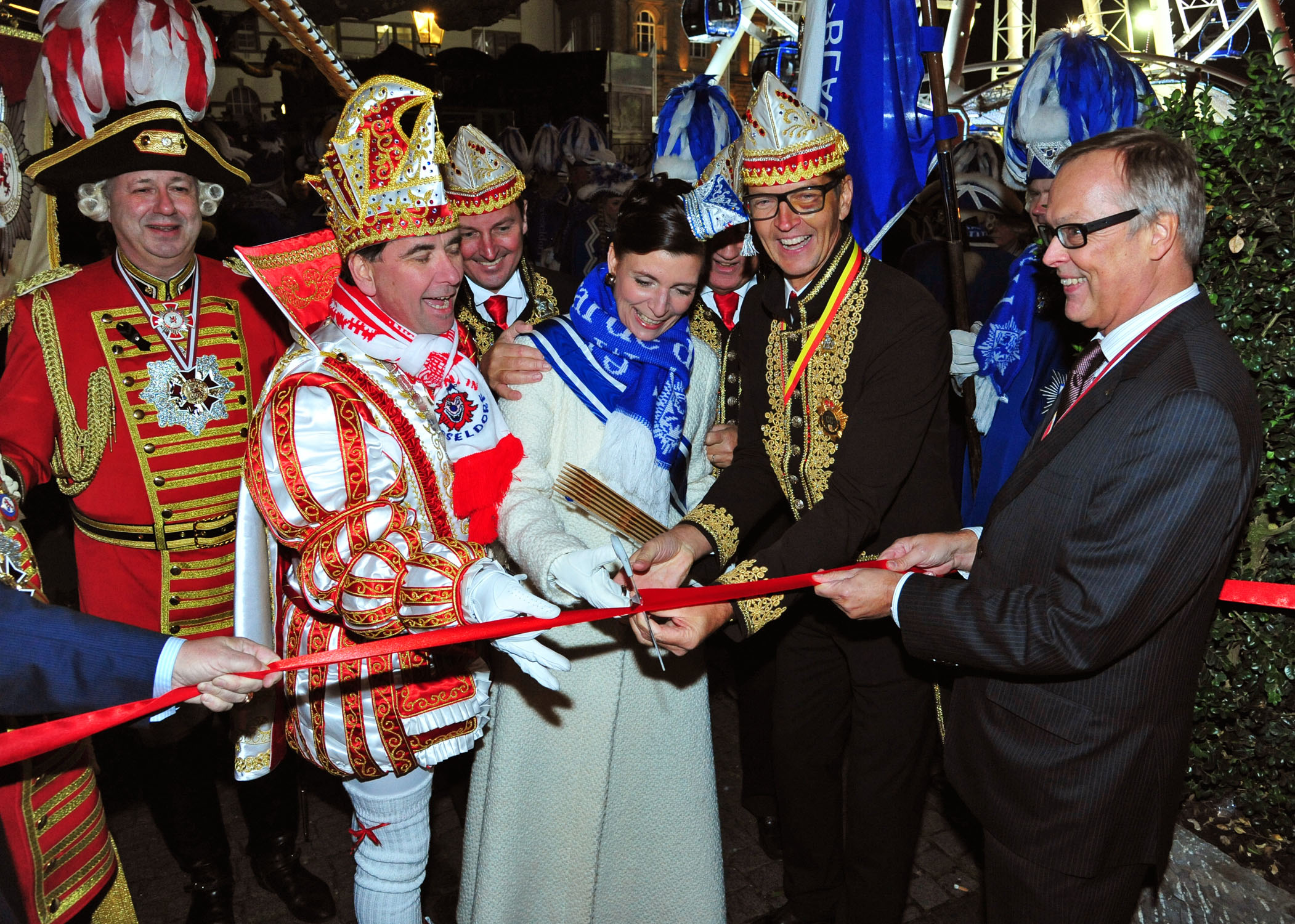 Szene aus dem rheinischen Karneval