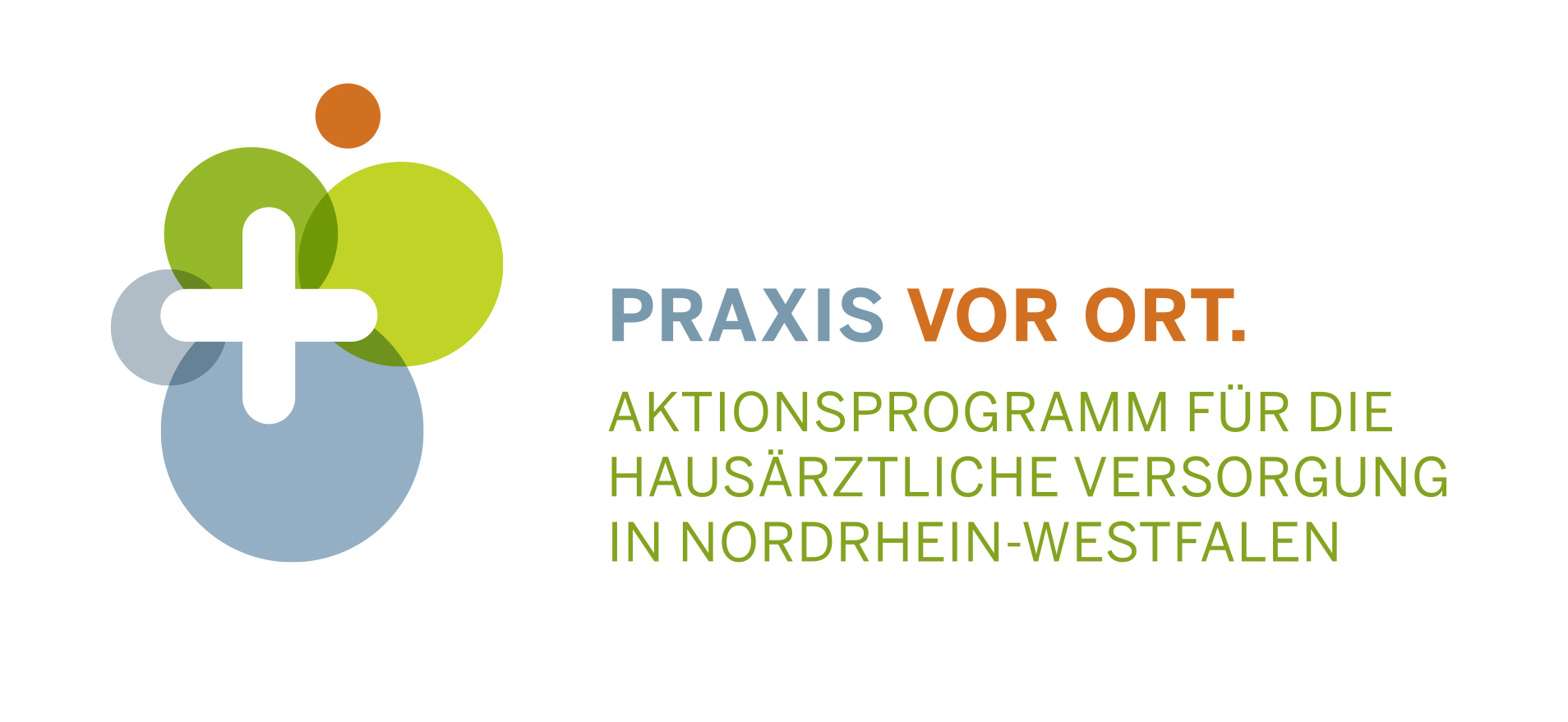 Logo des Aktionsprogramms "Praxis vor Ort"