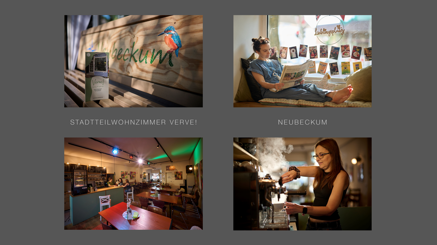 Collage Dritter Ort: Stadtteilwohnzimmer Verve! Neubeckum